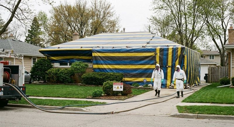 Residential Fumigation in Fredericksburg, VA