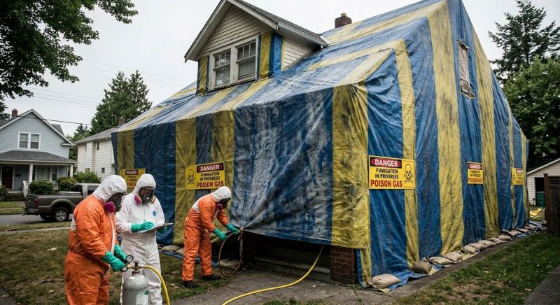 Tent Fumigation in Oklahoma City, OK