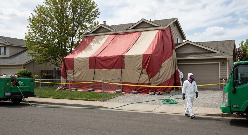 Termite Tenting in Columbus, OH